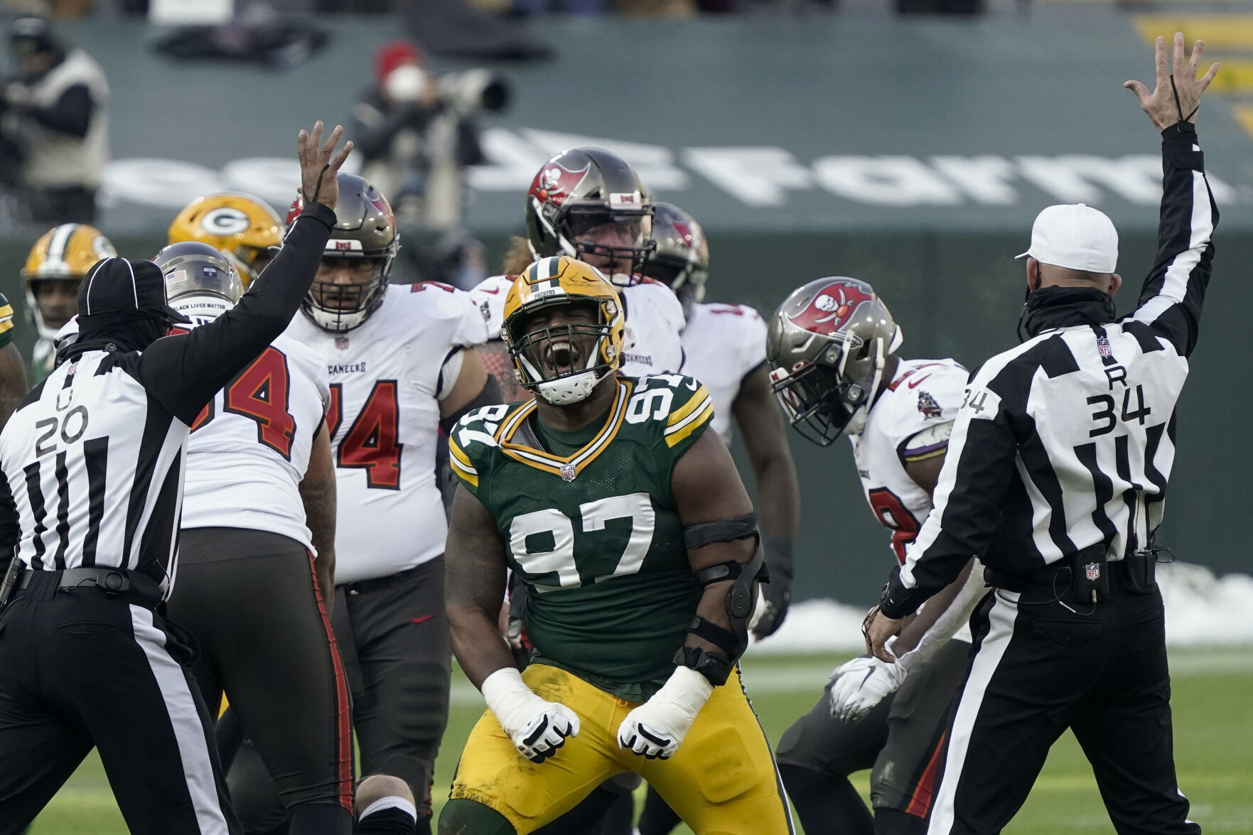 Buccaneers Packers Football